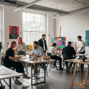 Overzicht op Kunstenaar