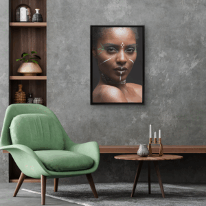 Reproductie op Canvas met lijst